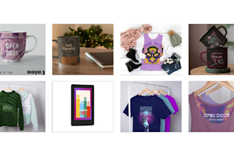 create professional merchandise and textile designs