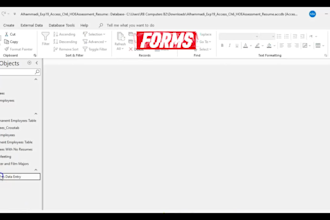 build microsoft access database assignments and projects with vba automation