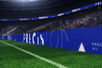 stadium led advertising, football screen animation sports events product display