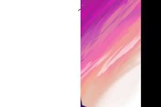make sceneries with vibrant colours