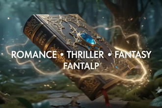 create cinematic book trailer