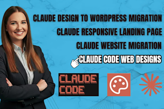claude design to wordpress claude claude website migration code website design