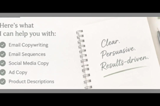 write engaging email copy and email sequences that convert