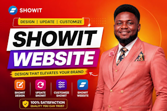 design your showit website, customize showit template, be your showit designer