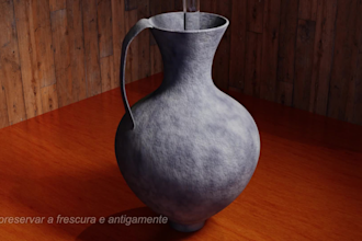 model and render any 3d object in blender