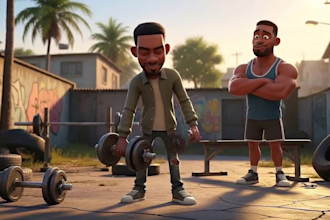 create 3d ai animation cartoon videos