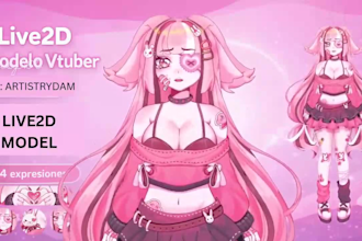 create a custom anime pngtuber avatar for twitch, youtube and discord