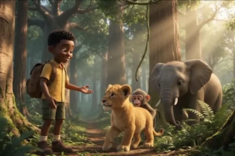 3d pixar style ai animation video ai storytelling video 3d ai cartoon animation