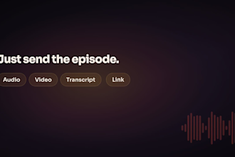write SEO podcast show notes, episode summaries and timestamps