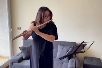 record professional flute for film scores or orchestral projects