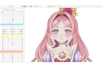 create anime vtuber avatar, chibi pngtuber live2d model lofi avatar for streamer