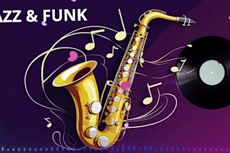 produce professional jazz and funk instrumental music