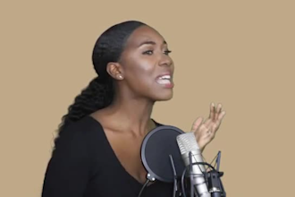 record gospel choir, choir harmony, background vocal on your track