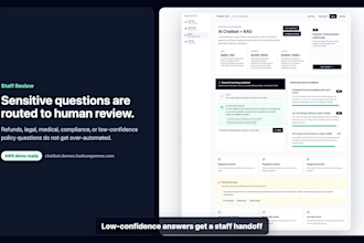 build an ai chatbot trained on your business documents