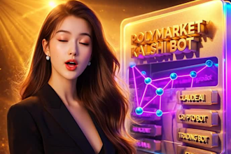 develop openclaw claude ai agent crypto trading bot polymarket solana evm
