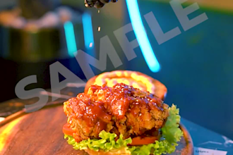 create cinematic restaurant promo video, ads, reels tiktoks
