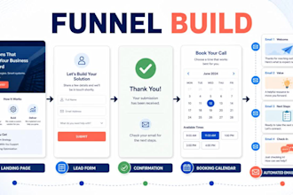 build your ghl sales funnel and automated client onboarding