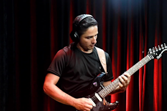 gravar guitarra e violao na sua música