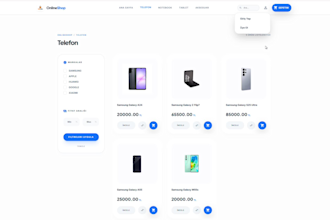 build a responsive website with frontend and backend