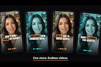 ai avatar video ai clone edit cinematic spokesperson videos with captions broll