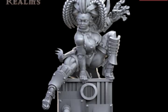 3d sculpt and prepare a miniature for production