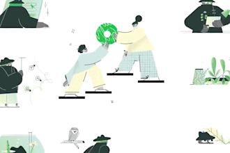 create rive animation, parallax animation, lottie animation, web animation