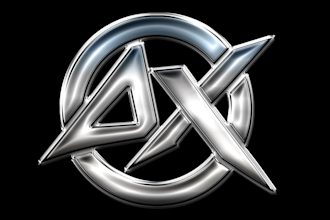 3d chrome gaming and music logo design futuristic