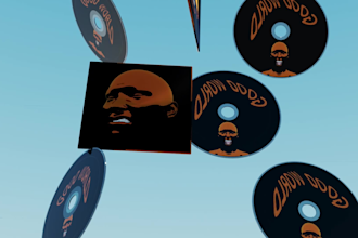 create professional album cover and 3d looping videos