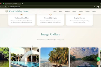design a high converting website for hotels, villas, or restaurants
