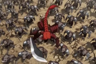 2d sakuga animation in anime style