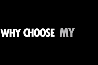 create text animation for your song, text kinetic video with motion graphics