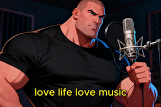 do a deep, powerful voiceover