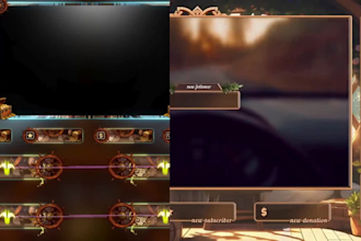 do stream overlay animated twitch overlay stream package twitch logo streaming