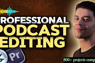 edit your video podcast professionally