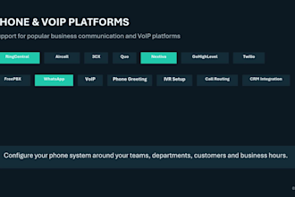 setup ringcentral aircall 3cx phone system and ivr setup quo ghl nextiva aircall