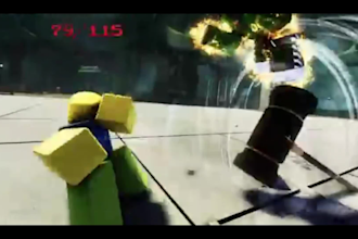 create epic roblox fighting cinematic action