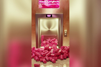 create high end 3d skincare product ads and animations
