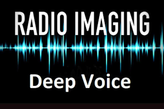 do professional radio imaging, station sweepers and spoken jingles
