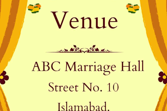 create a beautiful wedding invitation video