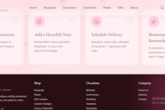 develop florist software with pos and delivery system
