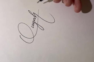 design personalized signatures and autographs