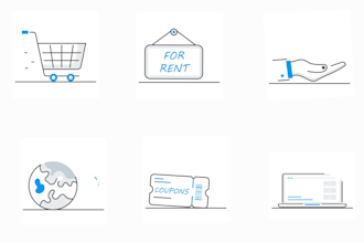 create 2d animated your icons