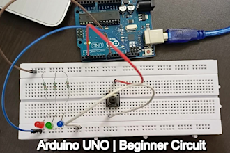 build beginner level electronics and arduino circuits
