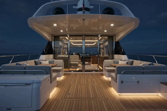 model and render luxury yacht interiors, boat, catamaran