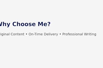 write professional educational and academic content