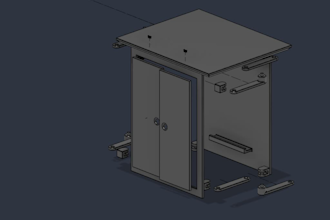 design your product as a parametric 3d model in fusion 360