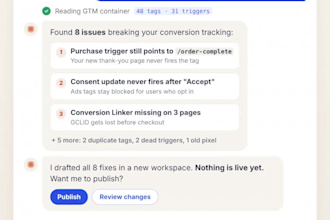 automate google ads tracking audits using claude ai, GTM and ga4
