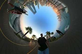 stitch and edit insta360 VR gopro max travel videos professionally
