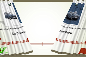 automotive car background remove  editing cut out and retouch
