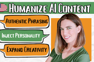 rewrite, edit, and humanize your short ai script